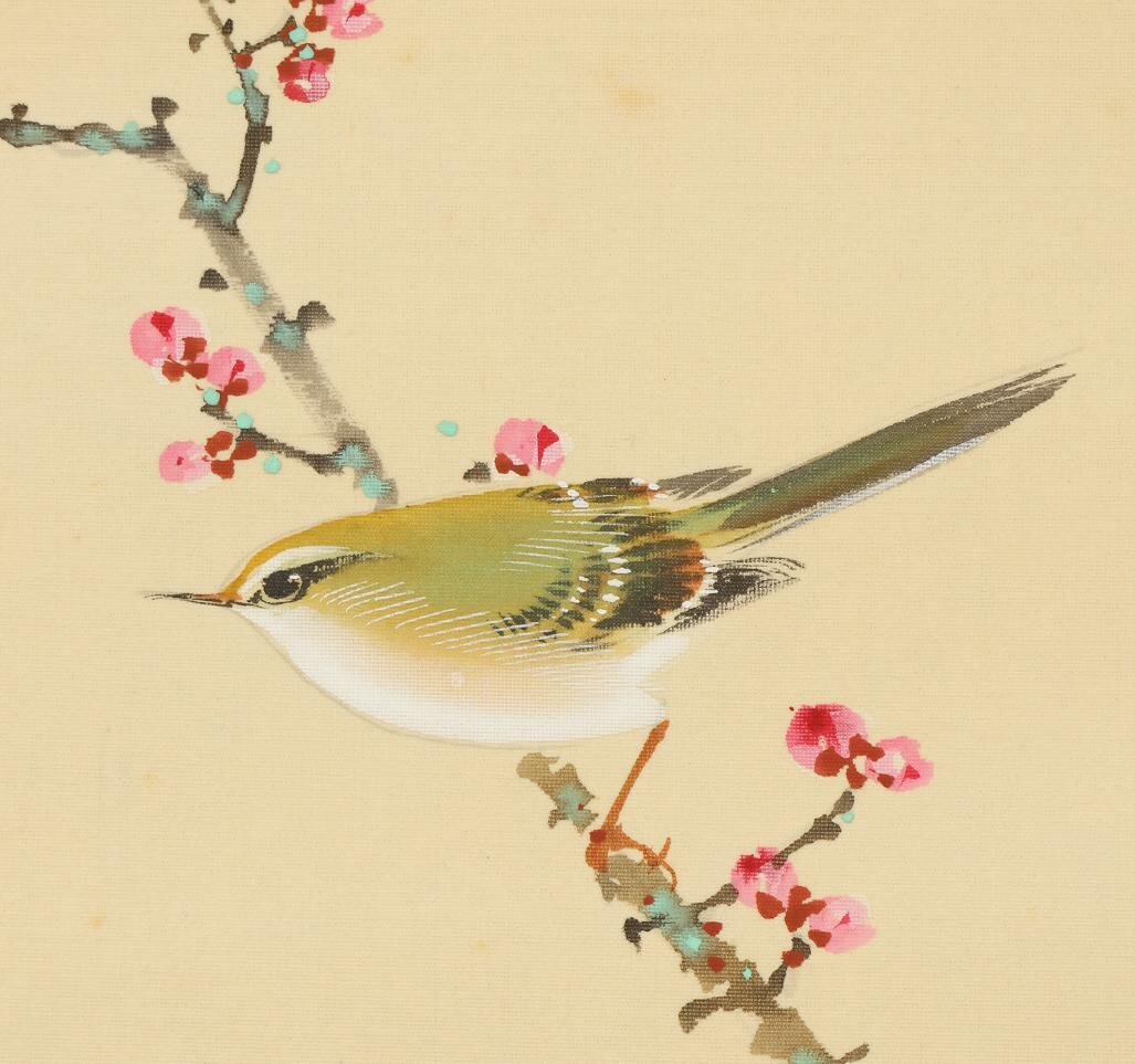 2494 悠堂 「蓮花双幅対」 共箱 肉筆 絹本 日本画 掛軸 縁起物 2494 悠堂 「蓮花双幅対」 共箱 肉筆 絹本 日本画 掛軸 縁起物