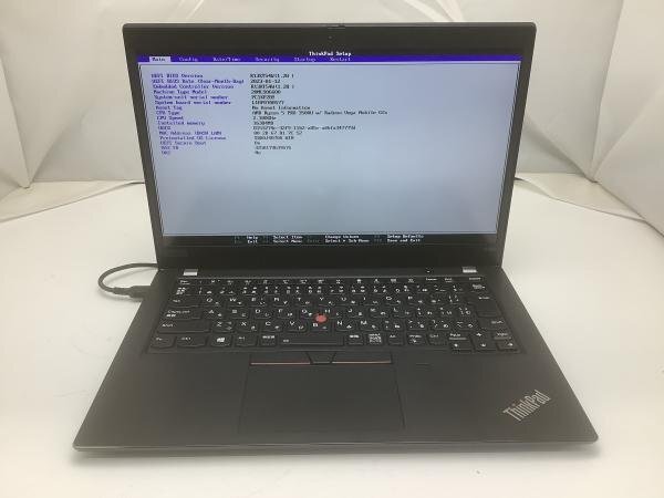 ジャンク!Lenovo 20NLS06G00○Ryzen 5 PRO 3500U 16G 256G