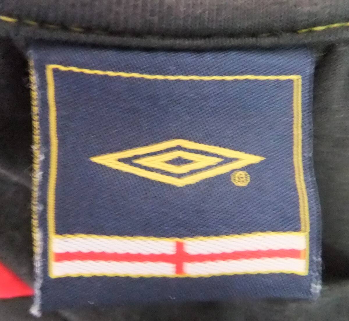 イングランド代表 ENGLAND ユニフォーム 半袖Tシャツ アンブロ UMBRO ブラック 黒 キッズ Lサイズ サッカーウェア 