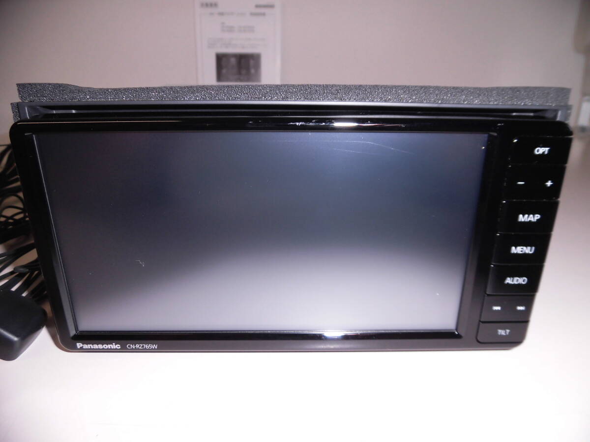 N3262 スズキ【SUZUKI】純正 Panasonic SDナビ CN-RZ765WZA 中古品