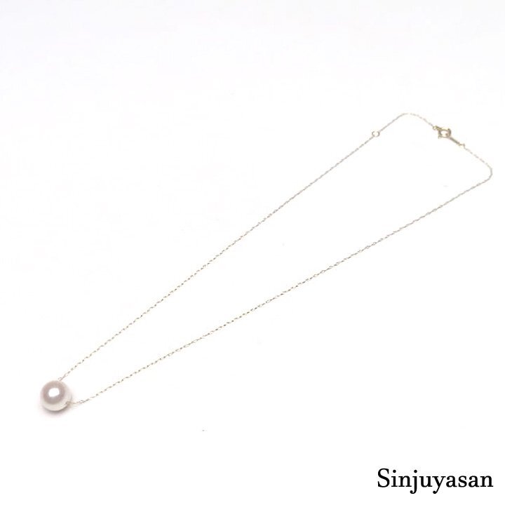 真珠屋さん 特選【ホワイトピンク】最高の色！8.8mm アコヤ真珠 K18ネックレス 伊勢志摩産パール 18金 新品