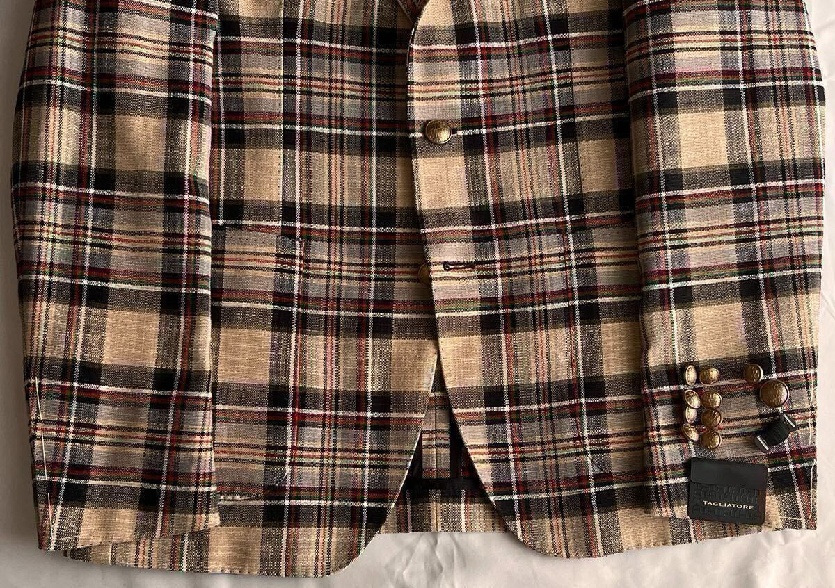 新品 タリアトーレ 近年モデル ベージュ系 TAGLIATORE サイズ 48
