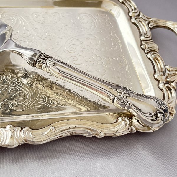 【Towle】 Old Master ケーキサーバー【純銀ハンドル】26cm Towle】 Old Master ケーキサーバー【純銀ハンドル】26cm