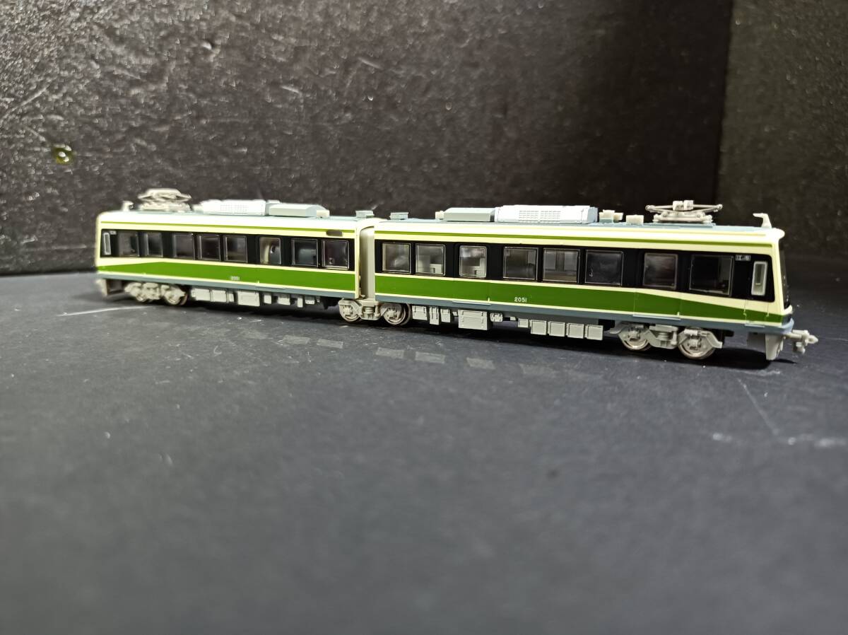 モデモ1/150Nゲージ　江ノ島電鉄2000形標(biāo)準(zhǔn)涂裝（M車）