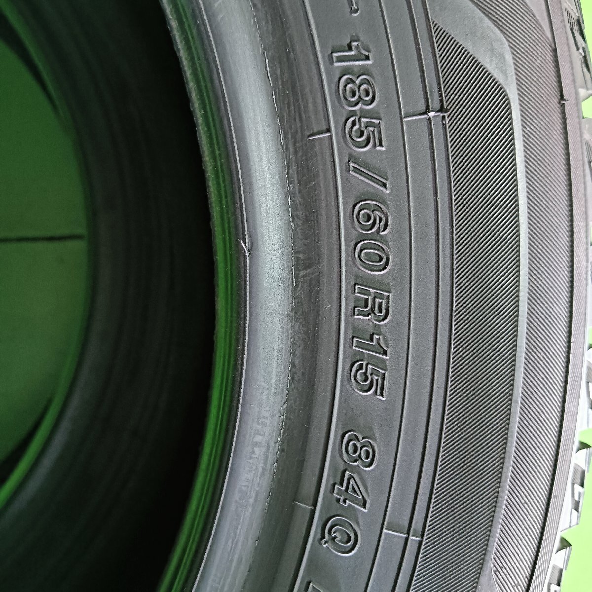 T6-16-4【一部地域送料無料！2本セット】185/60R15 84Q YOKOHAMA ICEGUARD IG60 BLUEARTH 2022年制/冬タイヤ/適格請(qǐng)求書発行可能★中古品★