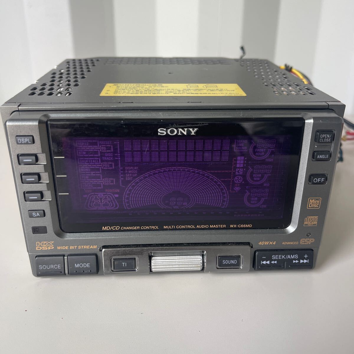 SONY WX-C66MD Junk 