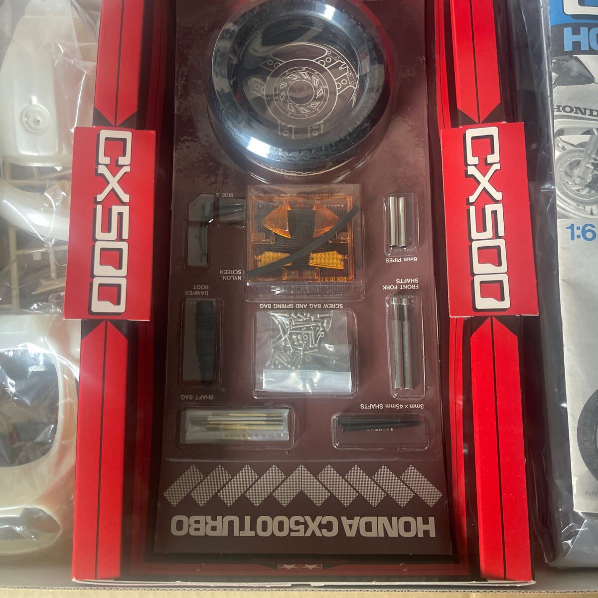  Tamiya 1:6SCALE Honda CX500 турбо б/у б/у товар 