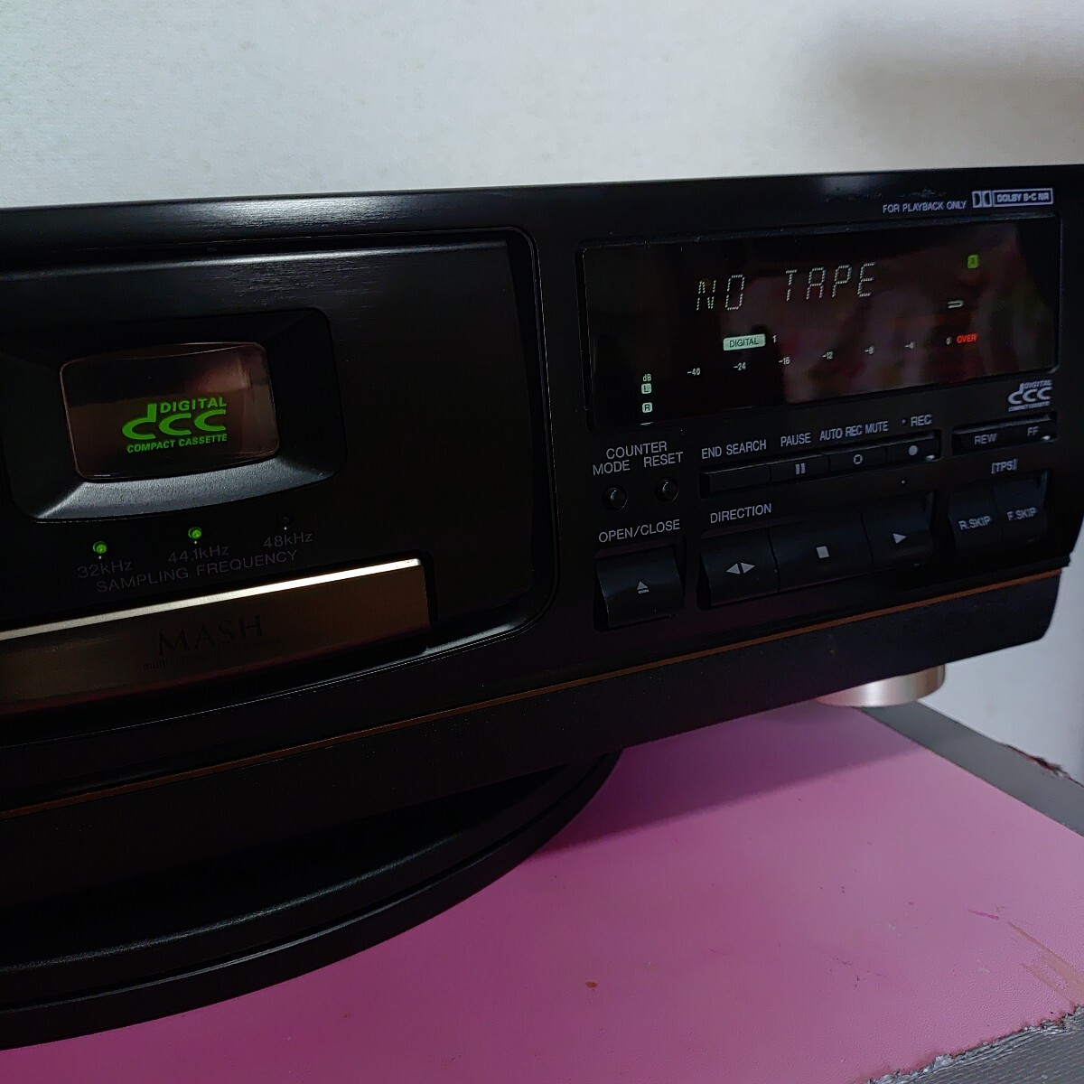 Technics テクニクス RS-DC8 DCC カセットデッキ 動(dòng)作品 