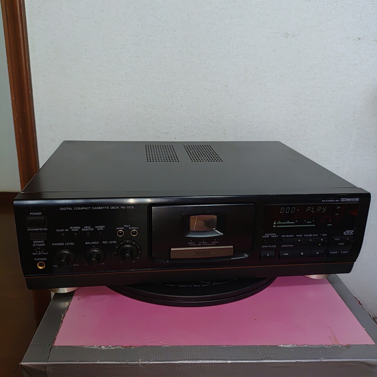 Technics テクニクス RS-DC8 DCC カセットデッキ 動(dòng)作品 