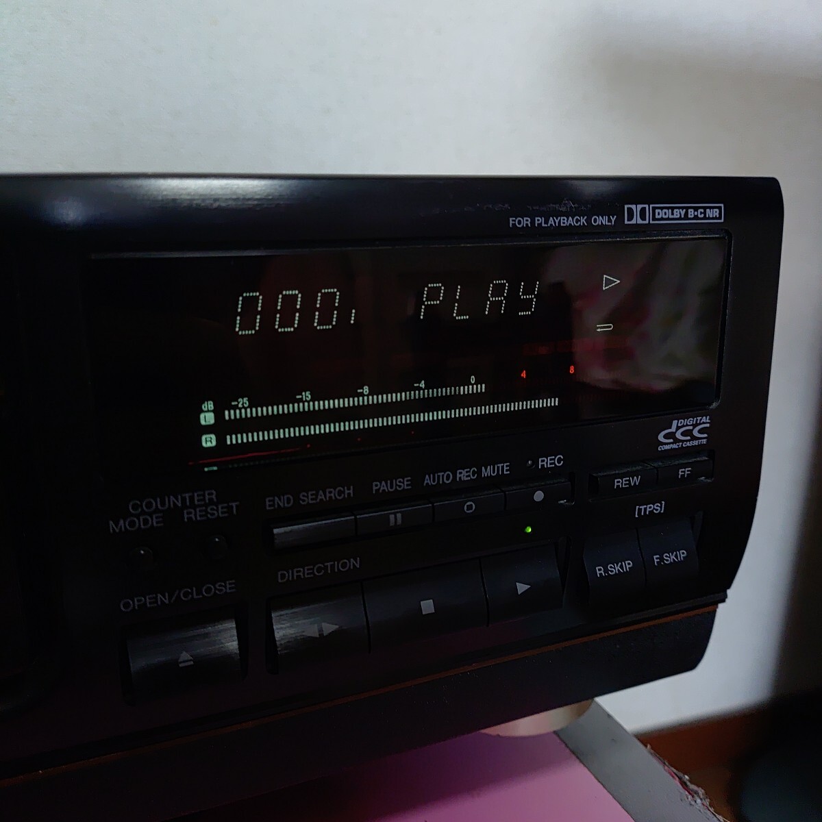 Technics テクニクス RS-DC8 DCC カセットデッキ 動(dòng)作品 