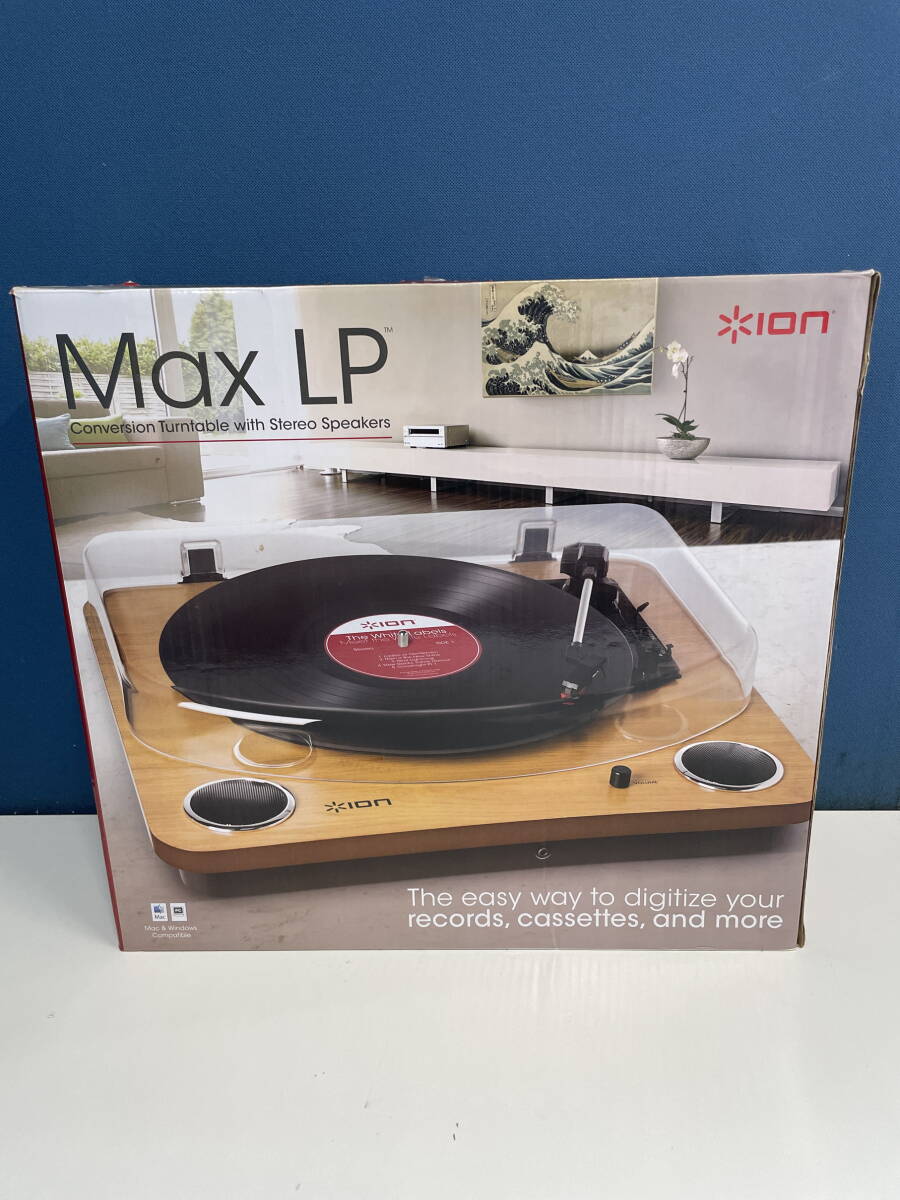 6-40/2-120 ION Audio Max LP запись плеер USB терминал динамик встроенный 