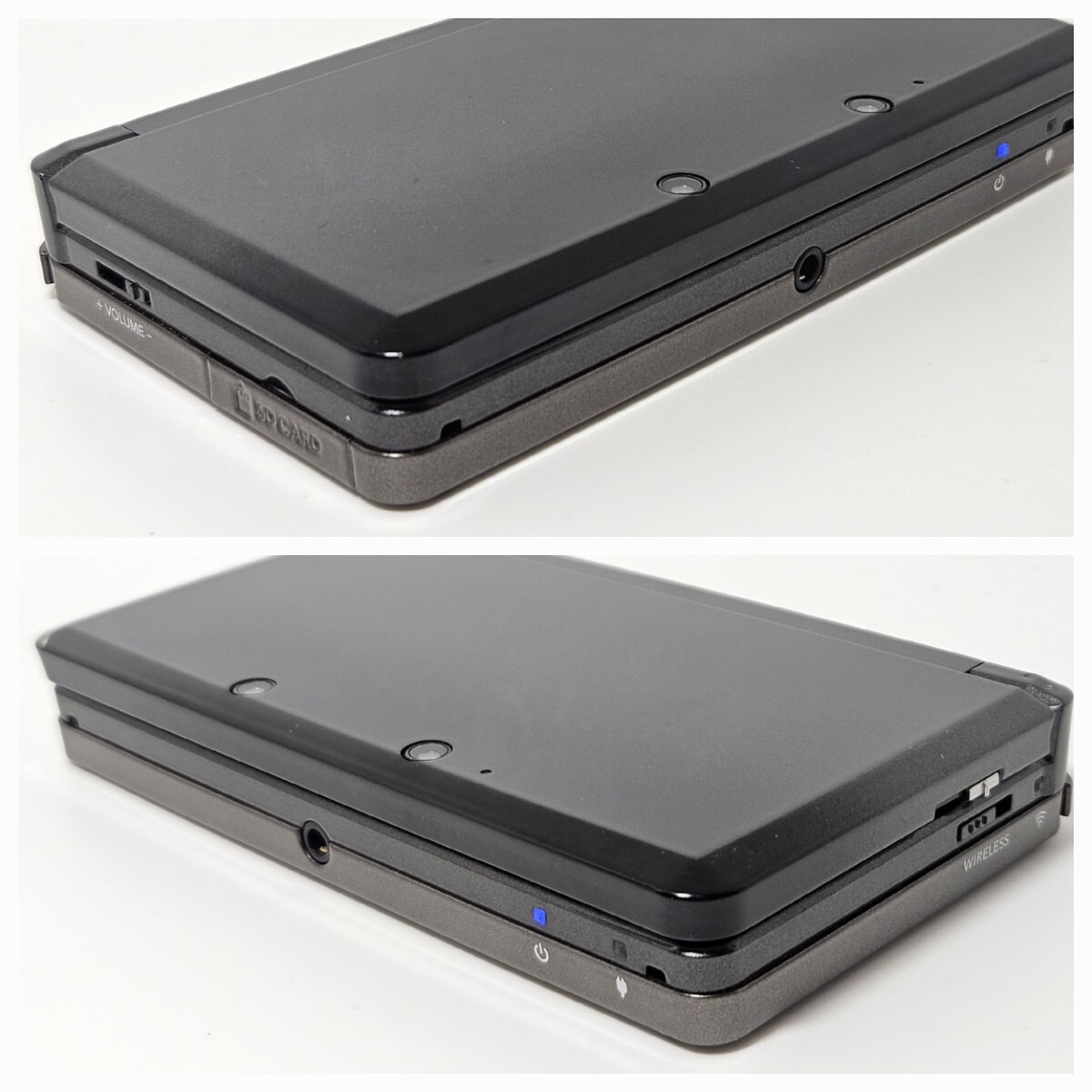 ニンテンドー3DS 本體 コスモブラック 3DS 本體 ボディ美品