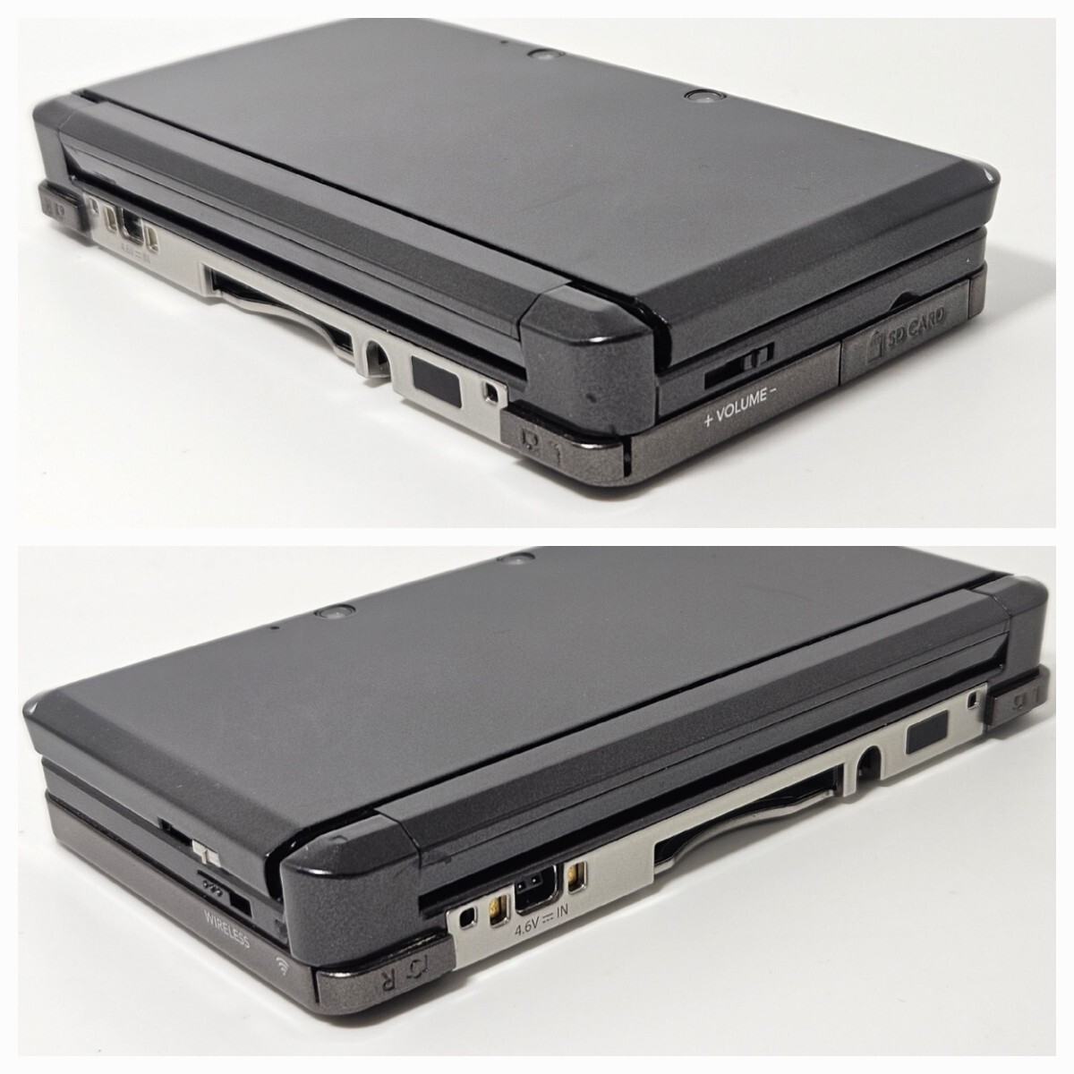ニンテンドー3DS 本體 コスモブラック 3DS 本體 ボディ美品