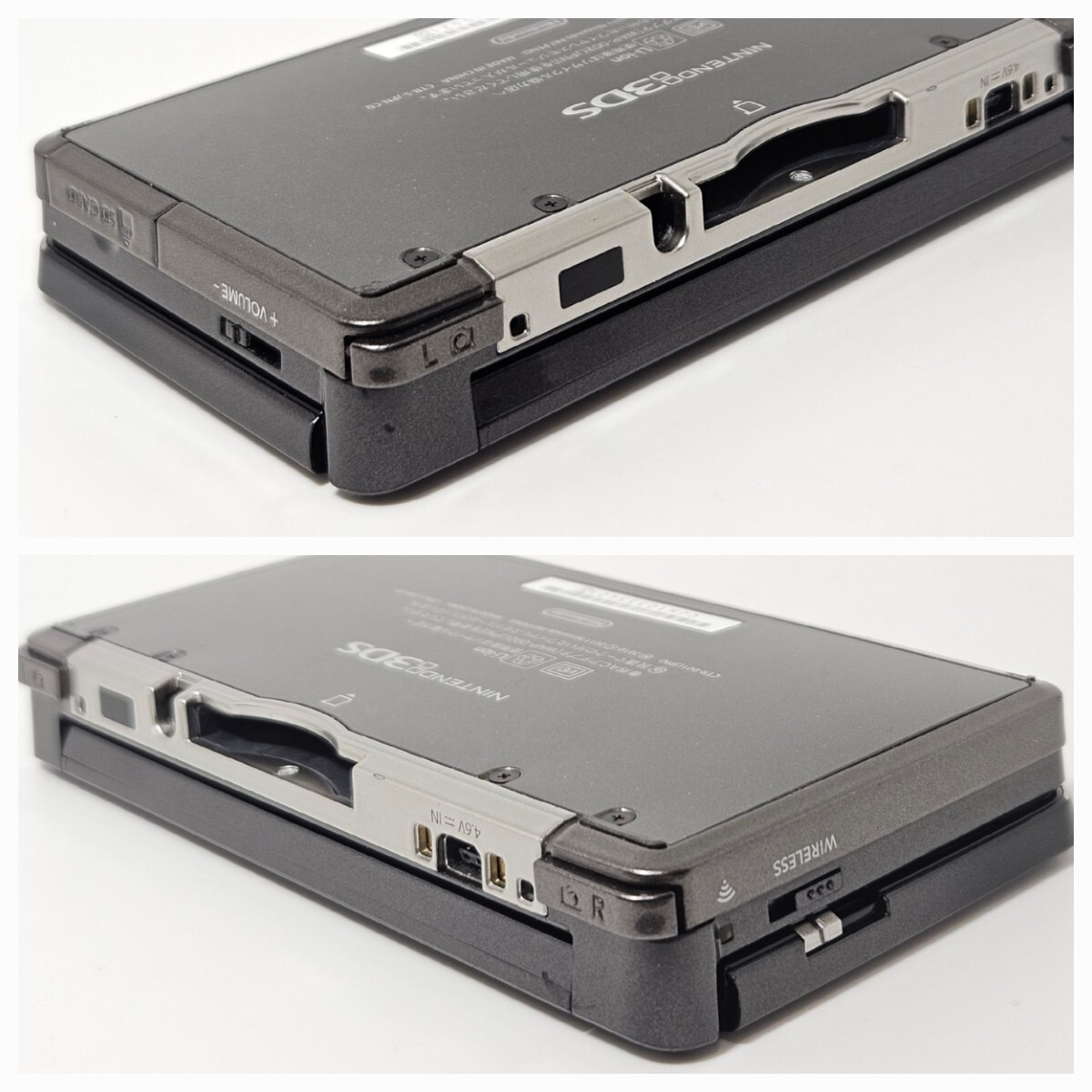 ニンテンドー3DS 本體 コスモブラック 3DS 本體 ボディ美品