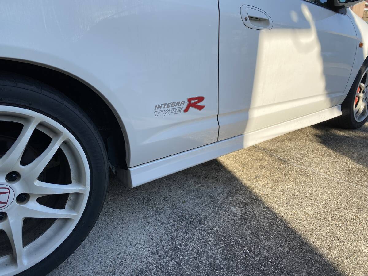 ( производство на заказ товар ) разрезные знаки стикер / серебряный ( Integra модель R*DC5* для ремонта стикер * для одной машины )SPL версия