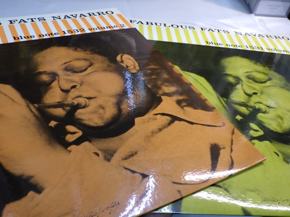 zk7｜￥1000～ブルーノート　盤面ぴかぴか無傷【LP（2-SET/2枚セット）, BLUE NOTE/東芝】THE FABULOUS FATS NAVARRO - VOL.1＆2