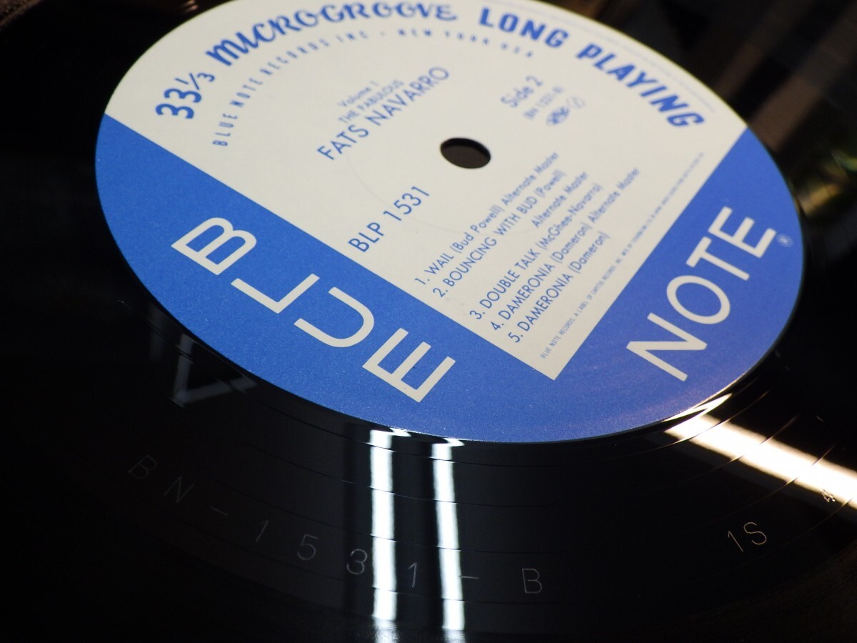 zk7｜￥1000～ブルーノート　盤面ぴかぴか無傷【LP（2-SET/2枚セット）, BLUE NOTE/東芝】THE FABULOUS FATS NAVARRO - VOL.1＆2