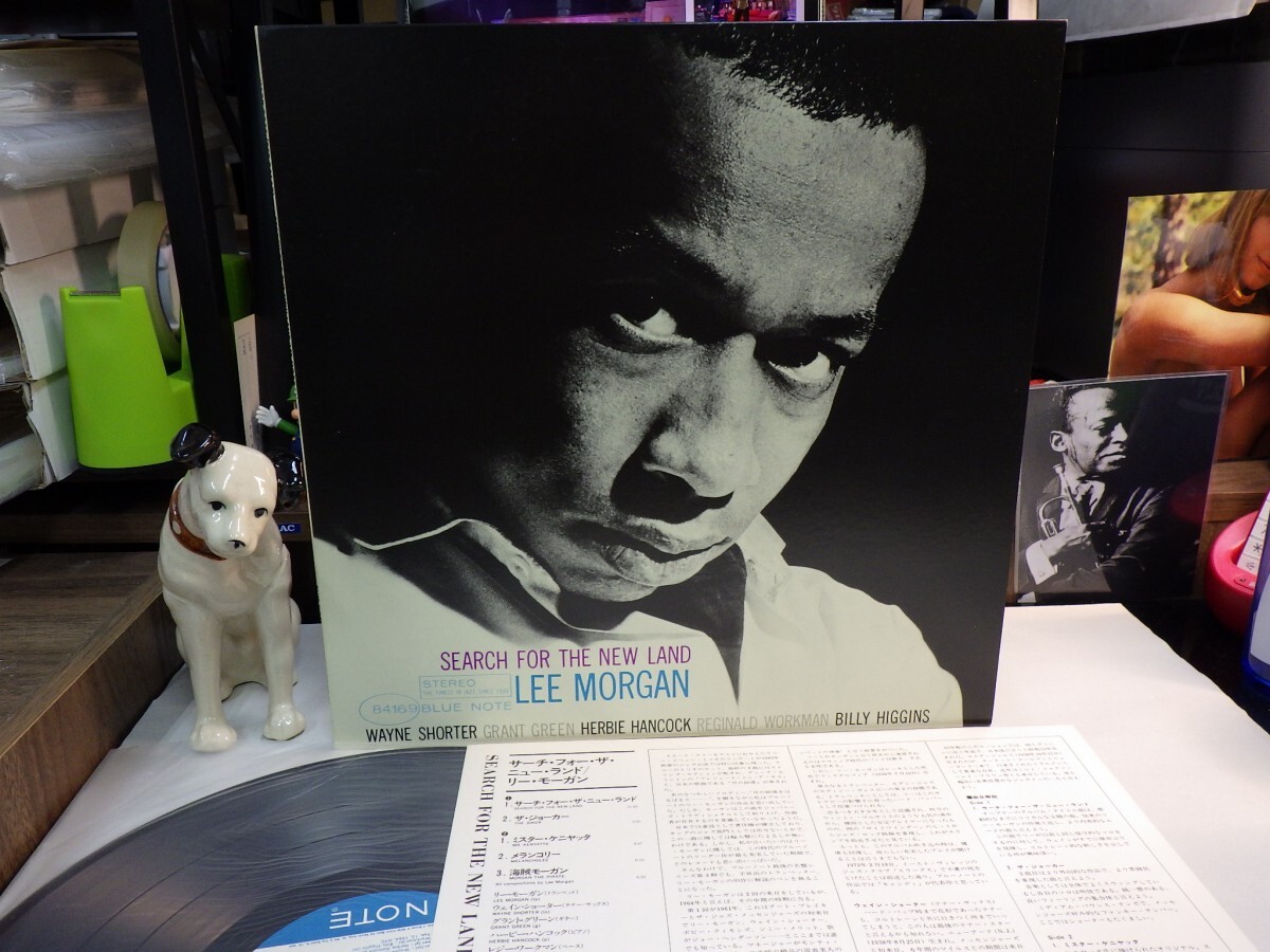 zk7｜￥1000～ブルーノート　盤面ぴかぴか無(wú)傷【LP, GXK8186, BLUE NOTE/キング, 解説書(shū)付き, 帯なし】LEE MORGAN - サーチフォーザニュー
