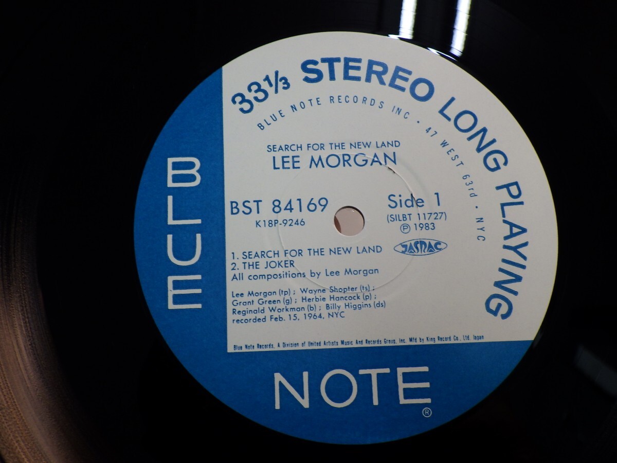 zk7｜￥1000～ブルーノート　盤面ぴかぴか無(wú)傷【LP, GXK8186, BLUE NOTE/キング, 解説書(shū)付き, 帯なし】LEE MORGAN - サーチフォーザニュー
