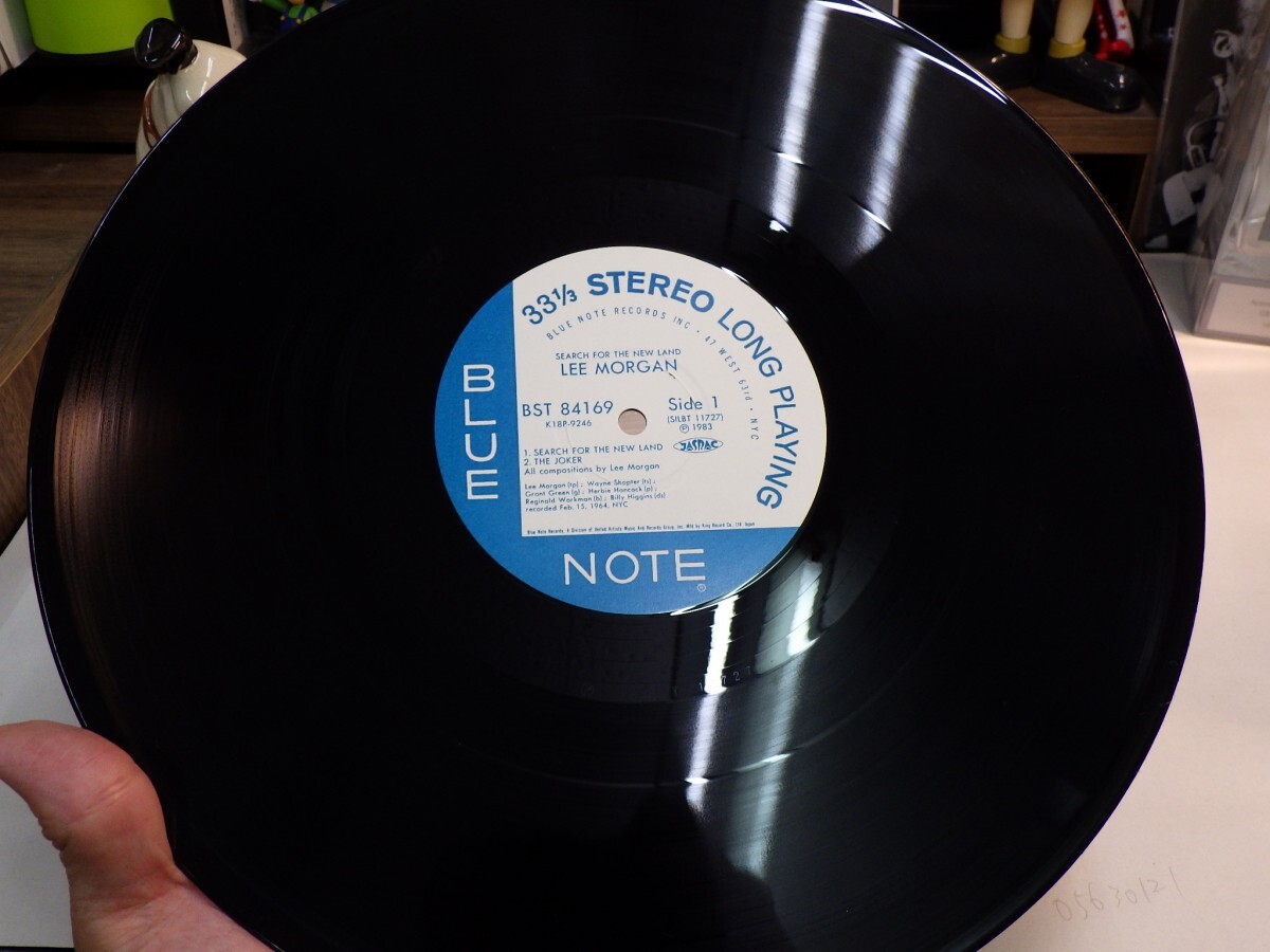 zk7｜￥1000～ブルーノート　盤面ぴかぴか無(wú)傷【LP, GXK8186, BLUE NOTE/キング, 解説書(shū)付き, 帯なし】LEE MORGAN - サーチフォーザニュー