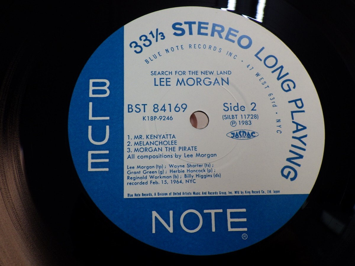zk7｜￥1000～ブルーノート　盤面ぴかぴか無(wú)傷【LP, GXK8186, BLUE NOTE/キング, 解説書(shū)付き, 帯なし】LEE MORGAN - サーチフォーザニュー