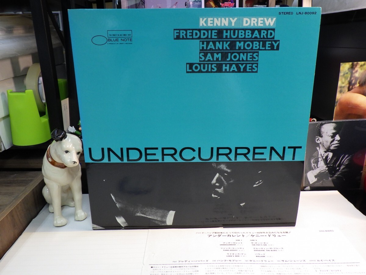 zk7lY1000~ голубой Note [LP, LNJ-80092, MAT: 1S/1S, BLUE NOTE/ Toshiba EMI, obi нет, инструкция есть ]Kenny Drew - Undercurrentlke need 