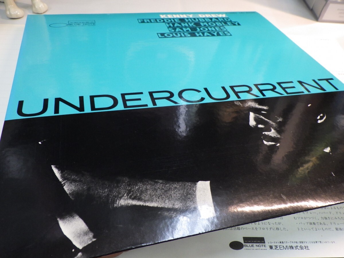 zk7lY1000~ голубой Note [LP, LNJ-80092, MAT: 1S/1S, BLUE NOTE/ Toshiba EMI, obi нет, инструкция есть ]Kenny Drew - Undercurrentlke need 