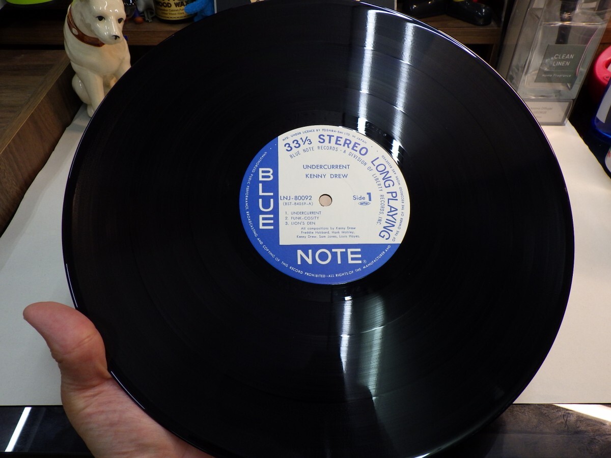 zk7lY1000~ голубой Note [LP, LNJ-80092, MAT: 1S/1S, BLUE NOTE/ Toshiba EMI, obi нет, инструкция есть ]Kenny Drew - Undercurrentlke need 