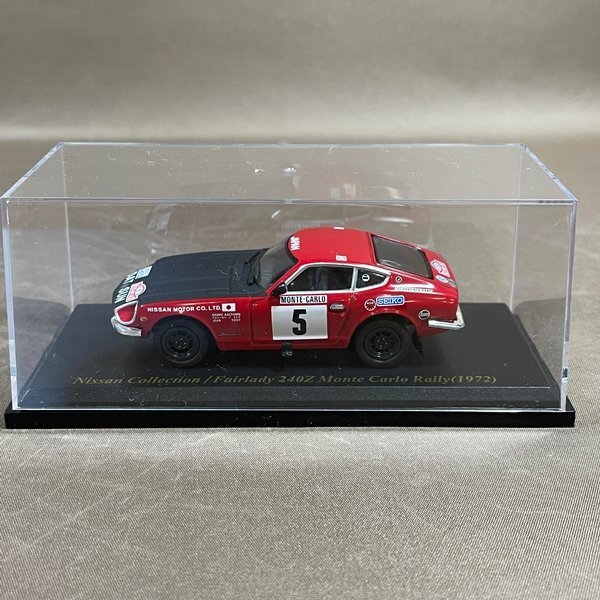 ZB982●【 1/43 日産 フェアレディ 240Z（1972） 】右ドアミラー欠損 メーカー不明 アシェット? 日産コレクション / ミニカー