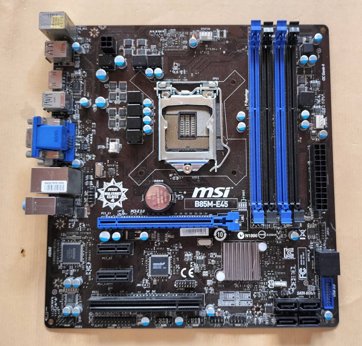 MSI B85M-E45 ジャンク