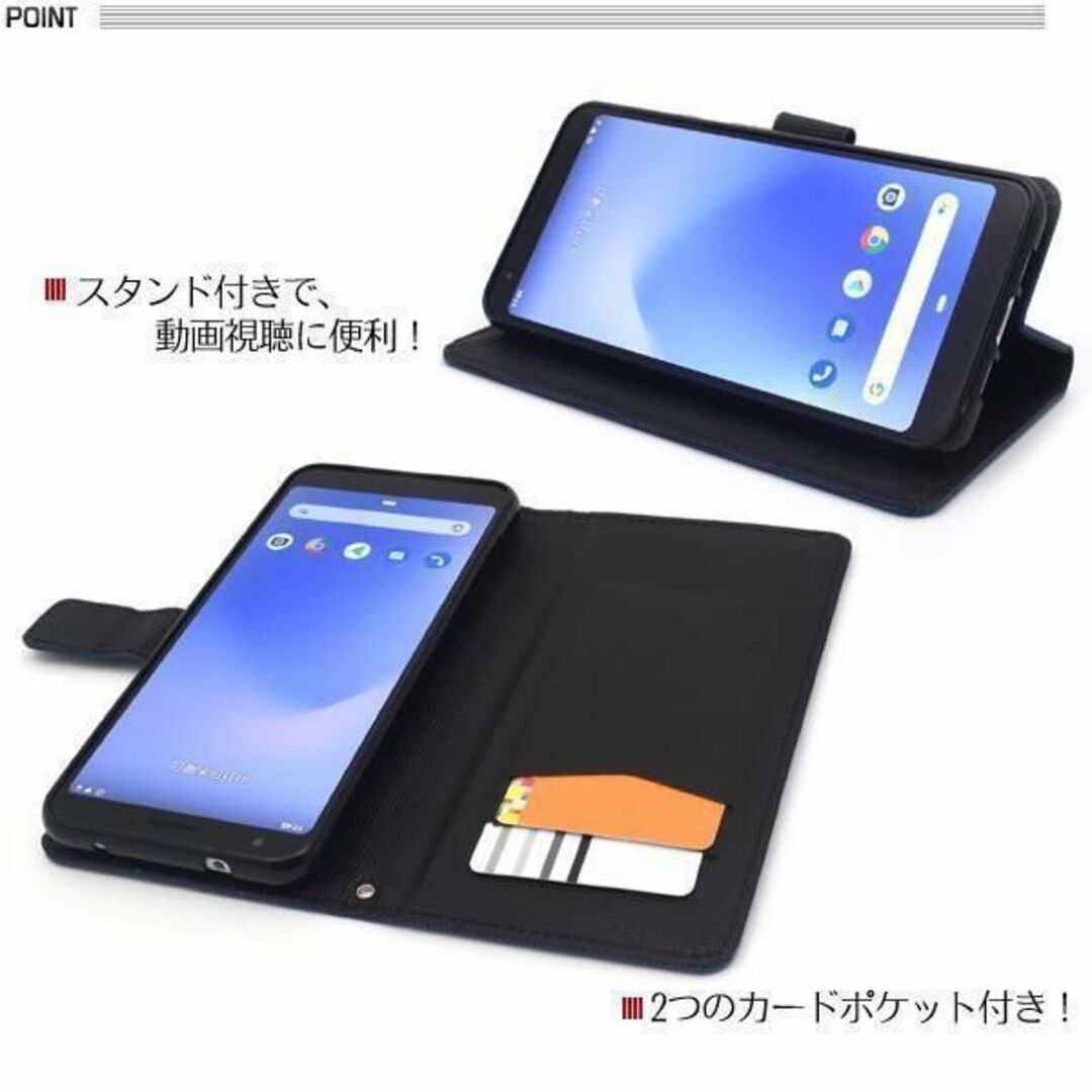 Google Pixel 3a XL ストレートレザー 手帳型ケース/グーグルピクセル スマホケース