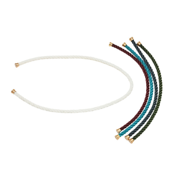 フレッド フォース10 ラージモデル 替えケーブル5本付き K18ピンクゴールド ブレスレット 中古_画像5