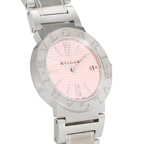 ブルガリ BVLGARI ブルガリブルガリ BB26C2SSD/JA ピンク文字盤 新品 腕時計 レディース_画像2