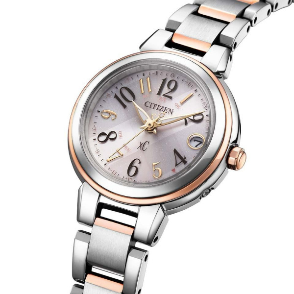 シチズン CITIZEN クロスシー basic collection ES9434-53X ピンク文字盤 腕時計 レディース_画像4