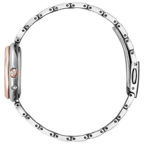 シチズン CITIZEN クロスシー mizu collection ES9465-50W ピンク文字盤 腕時計 レディース_画像2