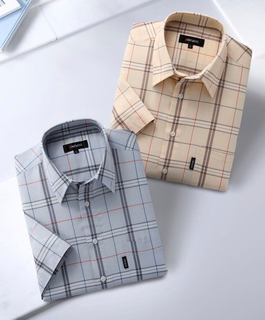 Pierucci/ピエルッチ　タータンチェック半袖シャツ２色組?。胎单ぅ? />
                                    </span> 
                                </div>

								<div   id=