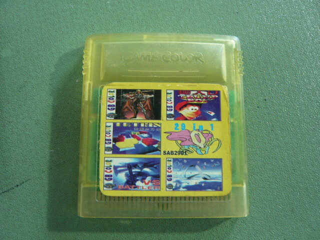 BA291* nintendo Game Boy цвет корпус soft 5 позиций комплект * б/у прекрасный товар * рабочий товар *E