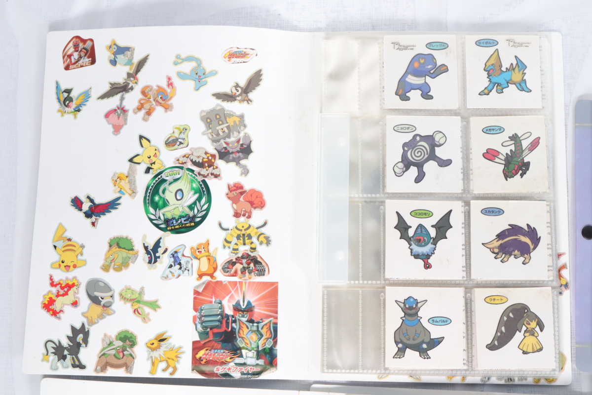★ポケモンシール900枚以上まとめ Nintendo pokemon 任天堂 日本制 ピカチュウプロジェクト ポケモンパン 等 當(dāng)時(shí)物 レア _LFU_C0617-F017