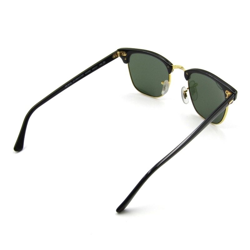 Ray-Ban レイバン サングラス RB3016 CLUBMASTER イタリア制 クラブマスター ブロウ W0365 ブラック/ゴールド 61003026