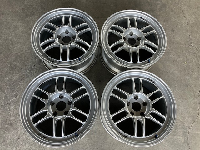 希少サイズ！ランエボ７！ランエボ8！ランエボ9！エンケイ！ENKEI！RPF1！17インチ！ホイールのみ4本セット！軽量！