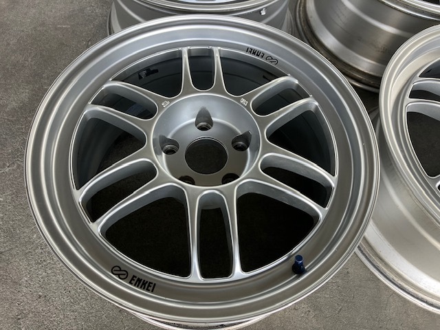 希少サイズ！ランエボ７！ランエボ8！ランエボ9！エンケイ！ENKEI！RPF1！17インチ！ホイールのみ4本セット！軽量！