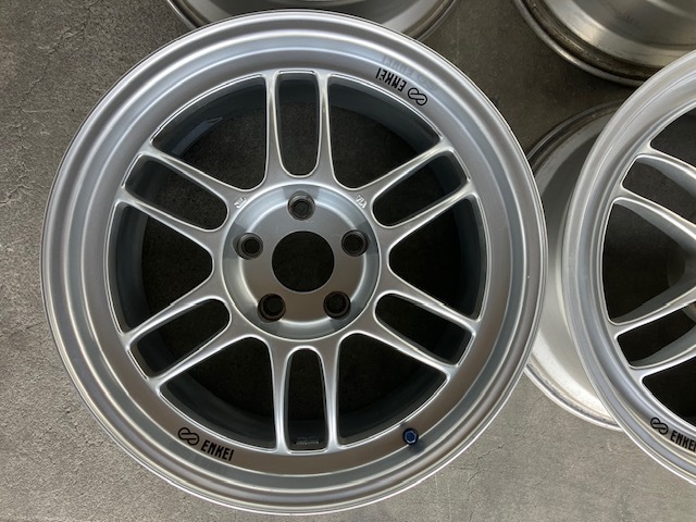 希少サイズ！ランエボ７！ランエボ8！ランエボ9！エンケイ！ENKEI！RPF1！17インチ！ホイールのみ4本セット！軽量！