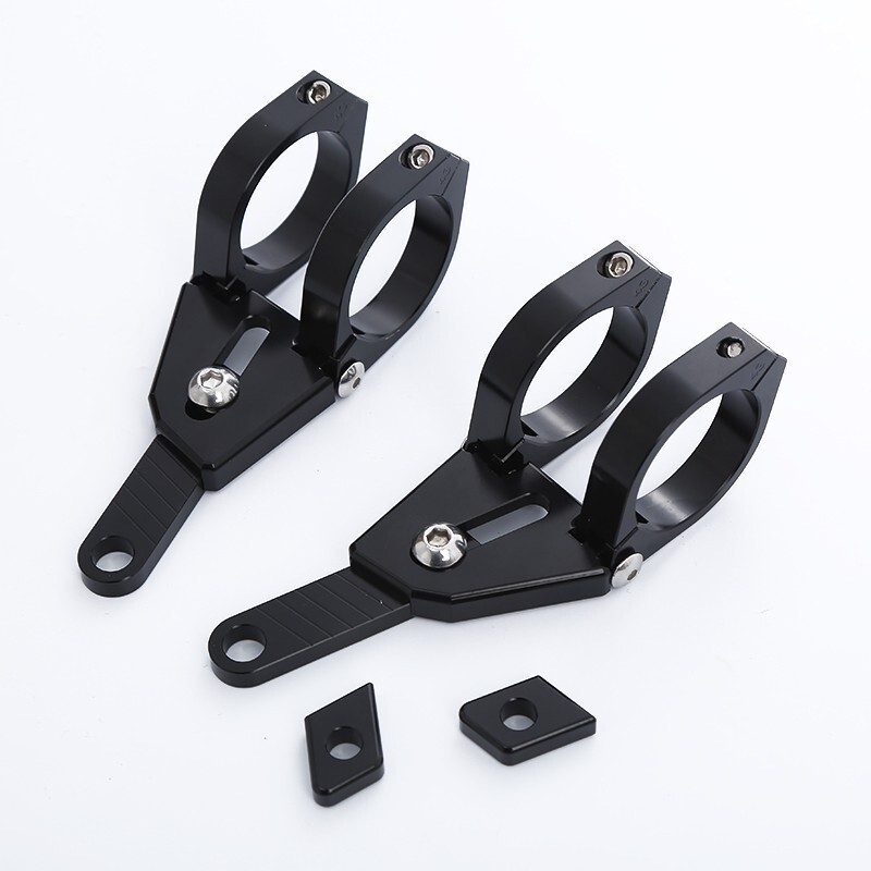 AL削出し アジャスタブルヘッドライトブラケット38mm KAWASAKI GPZ750R GPZ900R Z1000 13034X38A_画像2