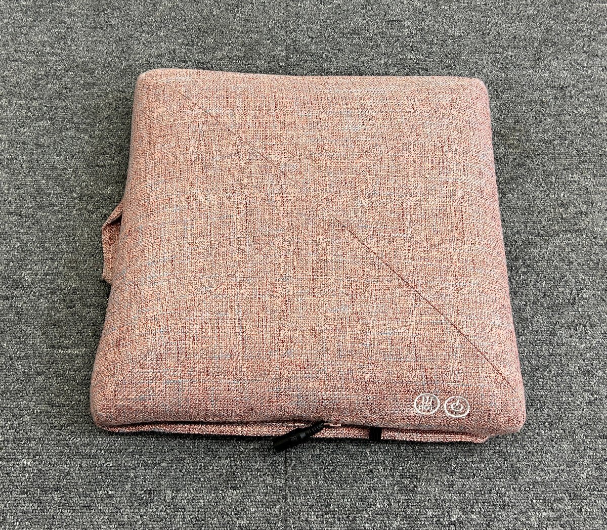 ?【美品】アテックス ATEX ルルド プレミアム マッサージクッション ダブルもみプロ AX-HCL338 ピンク 家庭用 電気マッサージ器