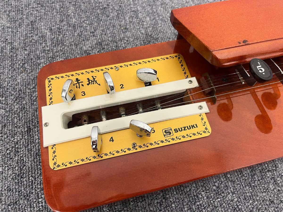  Taisho koto 3 шт. совместно SUZUKI Suzuki орхидея красный замок традиционные японские музыкальные инструменты струнные инструменты электрический Taisho koto 