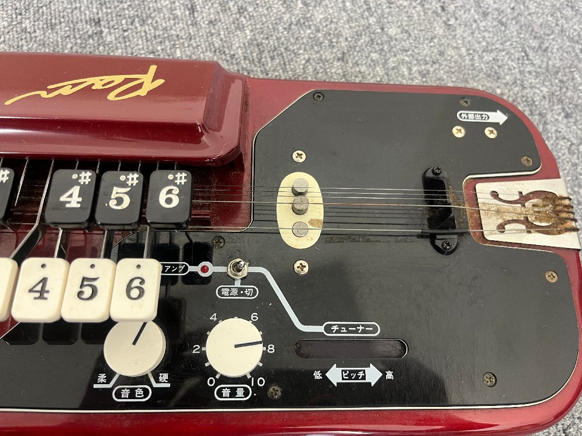  Taisho koto 3 шт. совместно SUZUKI Suzuki орхидея красный замок традиционные японские музыкальные инструменты струнные инструменты электрический Taisho koto 