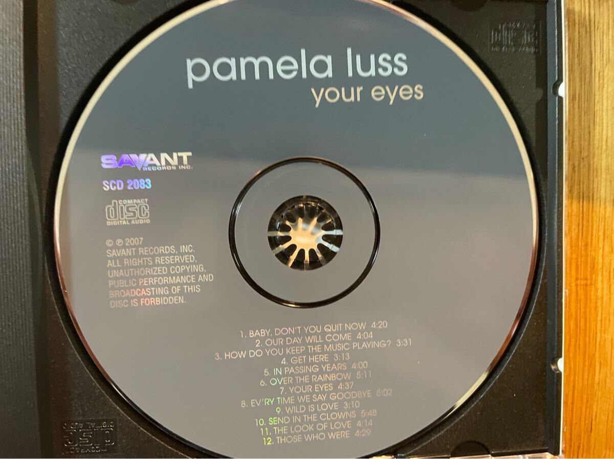 CD PAMELA LUSS / YOUR EYES