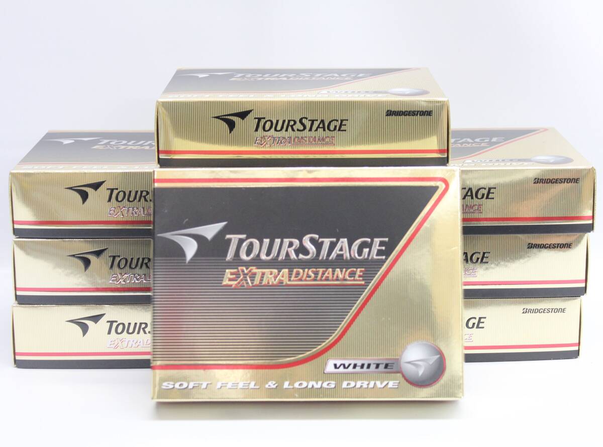 未使用品 BRIDGESTONE ブリヂストン ゴルフボール TOURSTAGE EXTRA DISTANCE ツアーステージ ホワイト 8ダース