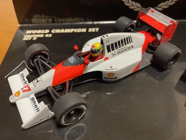 ミニチャンプス 1/43 マクラーレン ジェンソン・バトン 4台