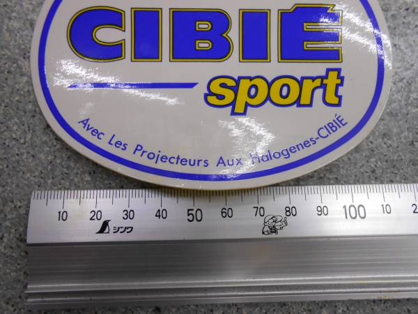 未使用品／ＣＩＢＩＥ　シビエ　ステッカー/楕円形タイプ　當時物　クリックポスト可